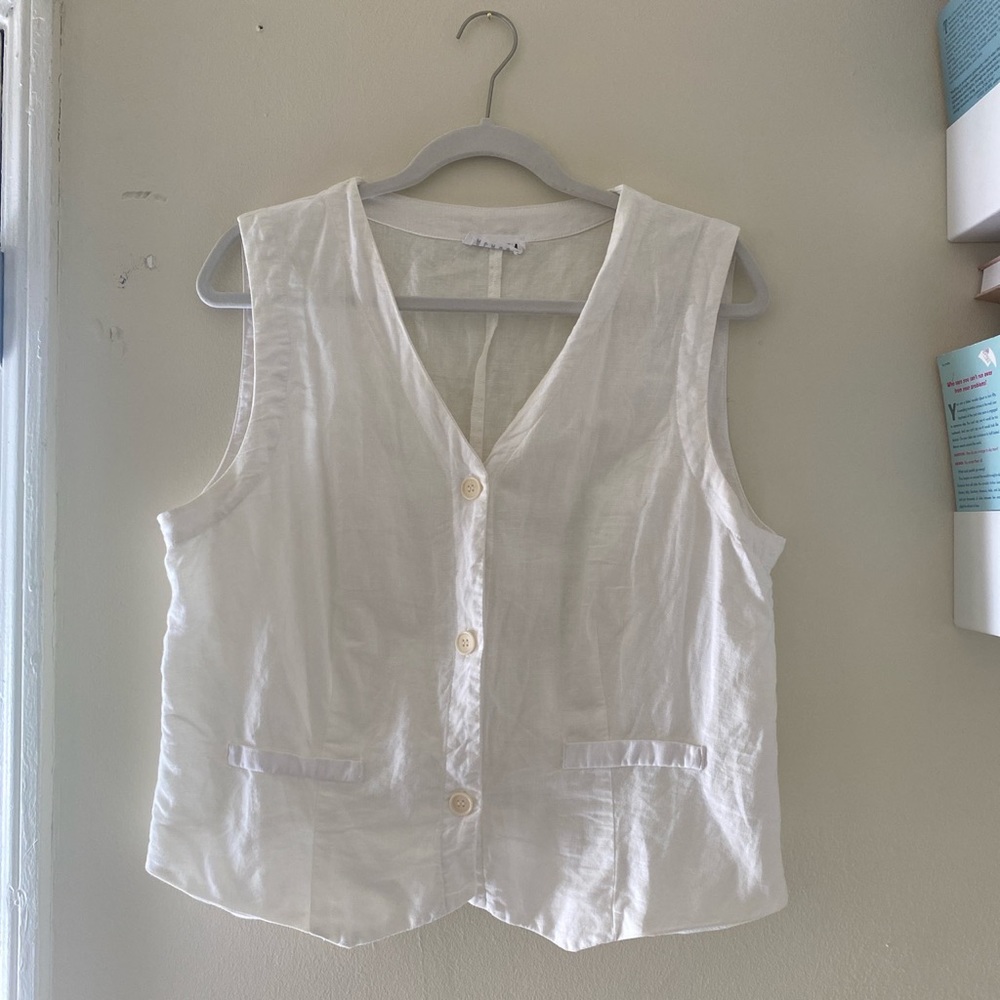 Linen Vest